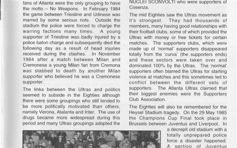 Image for A History of the Italian Ultras, Part 2 of 4