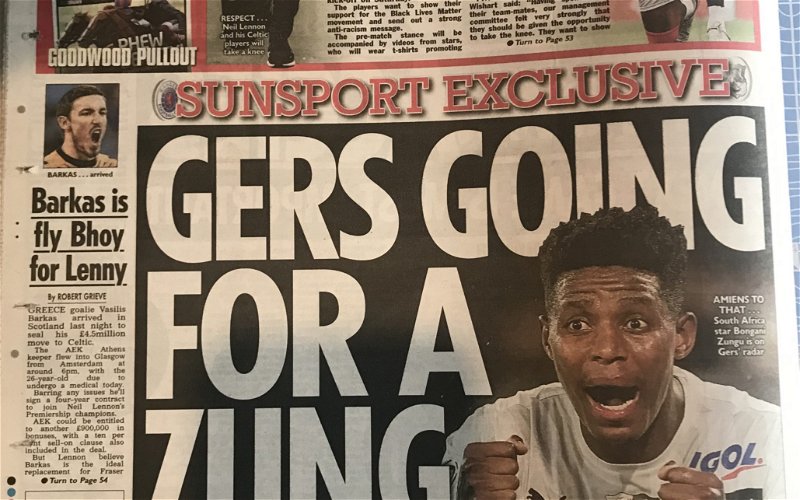 Image for Bongani Zungu | In Focus   –   ‘Zungu at Rangers is getting a lot of people excited’