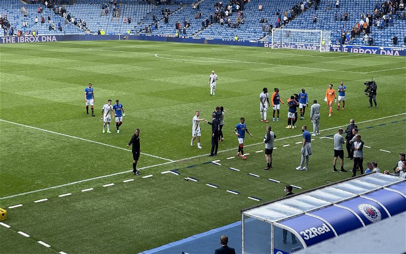Image for Rangers v Livingston, Scottish Premiership, 31st July 2021