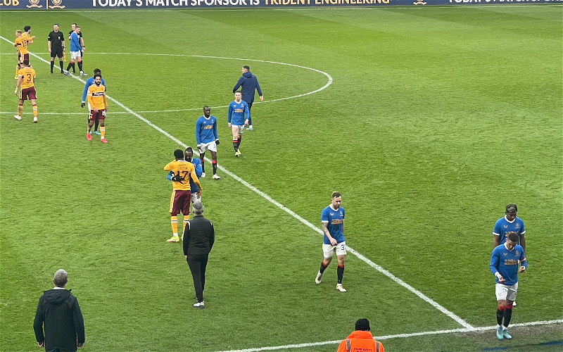 Image for From The Sublime To The Ridiculous – Rangers v Motherwell