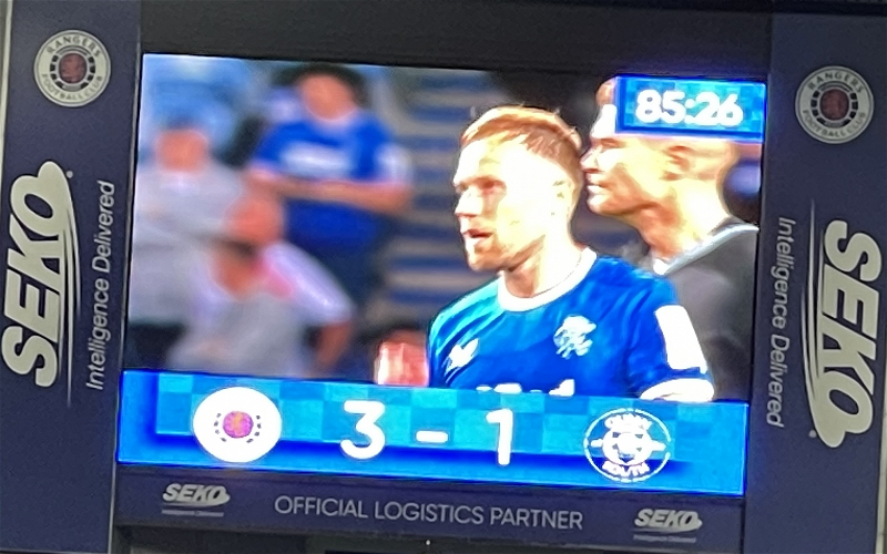 Image for Rangers 3 -1 Queen Of The South