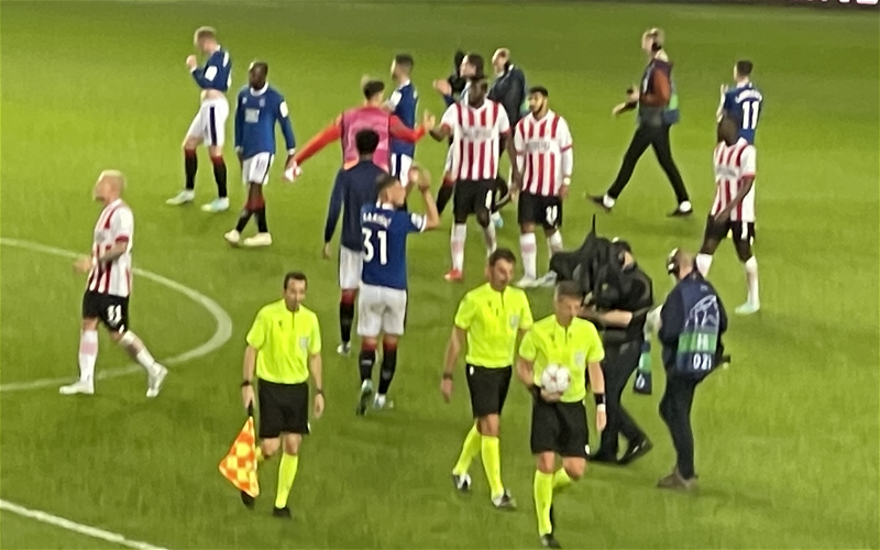 Image for Dutch Courage- Rangers 2-2 PSV