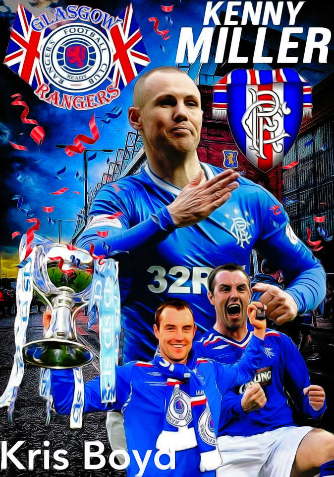 Kenny Miller - UEFA Champions League 2010/11 - Rangers FC