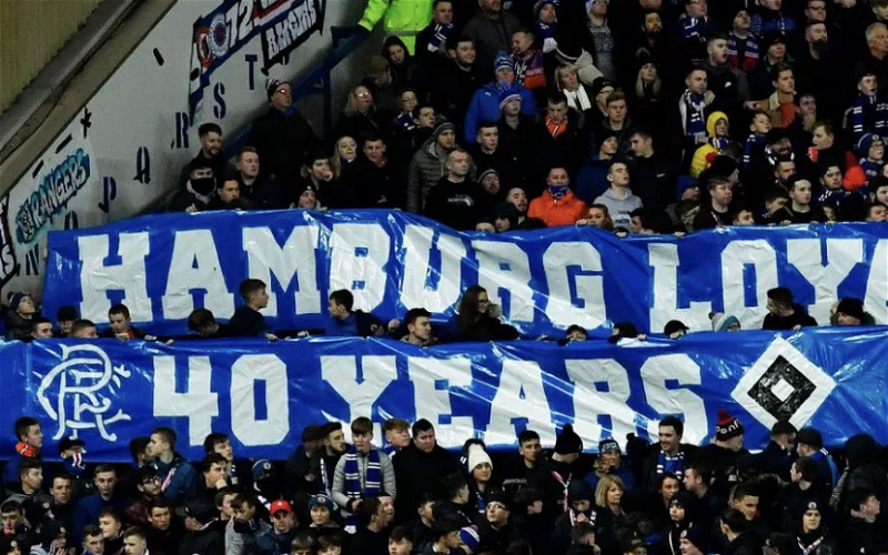 Image for Rangers v Hamburg:  Hopes and Memories