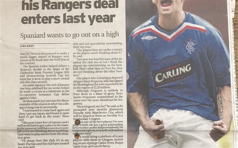 Image for Rangers Favourite Takes The Next Career Step & Becomes A Manager