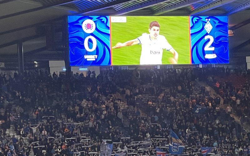 Image for Rangers 0 v 2 Dynamo Kyiv