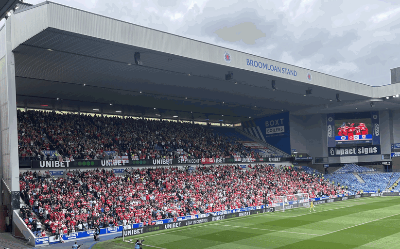 Image for Rangers v Middlesbrough – Three Games at Ibrox and Three Goals for Finlay Curtis