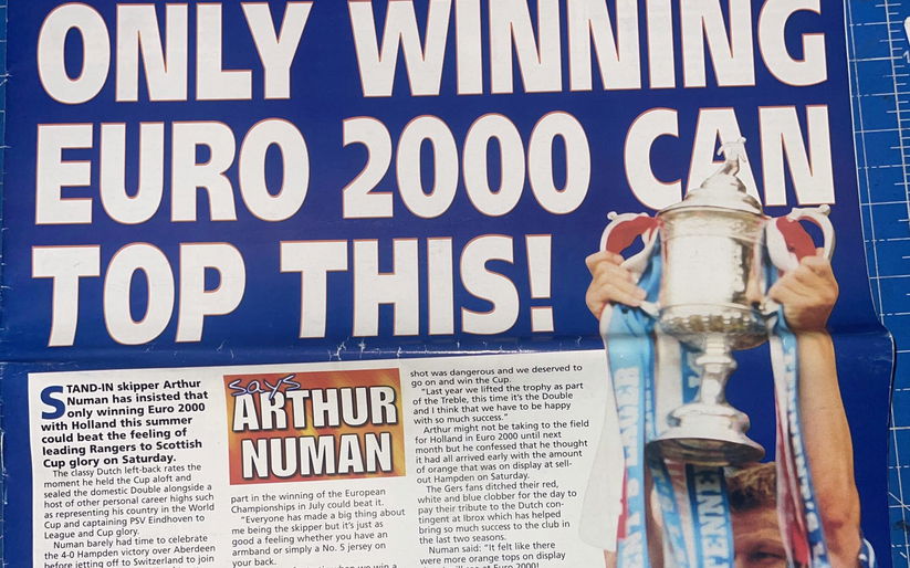 Image for The Orange Scottish Cup Final of 2000 – 25th anniversary