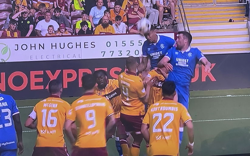 Image for Match Report – Motherwell 1-1 Rangers